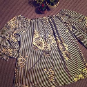 Off-The-Shoulder Blouse